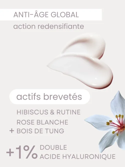 crème anti-âge au lait d'ânesse