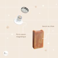 Coffret savon et porte-savon magnétique – Image 2
