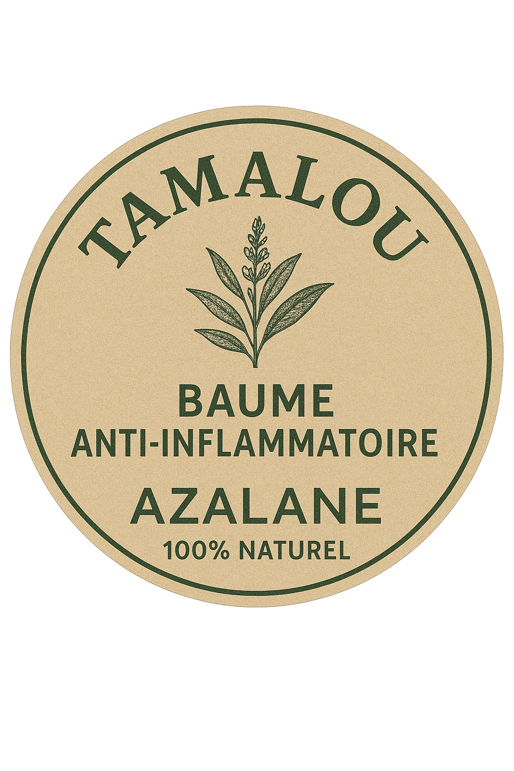 Label de Baume Anti Inflammatoire TAMALOU
